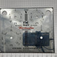 Lionel V-107 O Gauge Metal Screw-On Transformer Nameplate with Small Holes