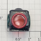 Lionel 210-10 Standard Gauge Black Turnout Track Switch Lantern Missing Red Lens