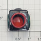 Lionel 210-10 Standard Gauge Black Turnout Track Switch Lantern Missing Red Lens