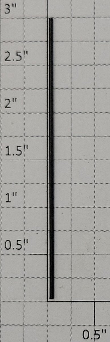 Lionel 418-18 3" Passenger Door Hinge Pin