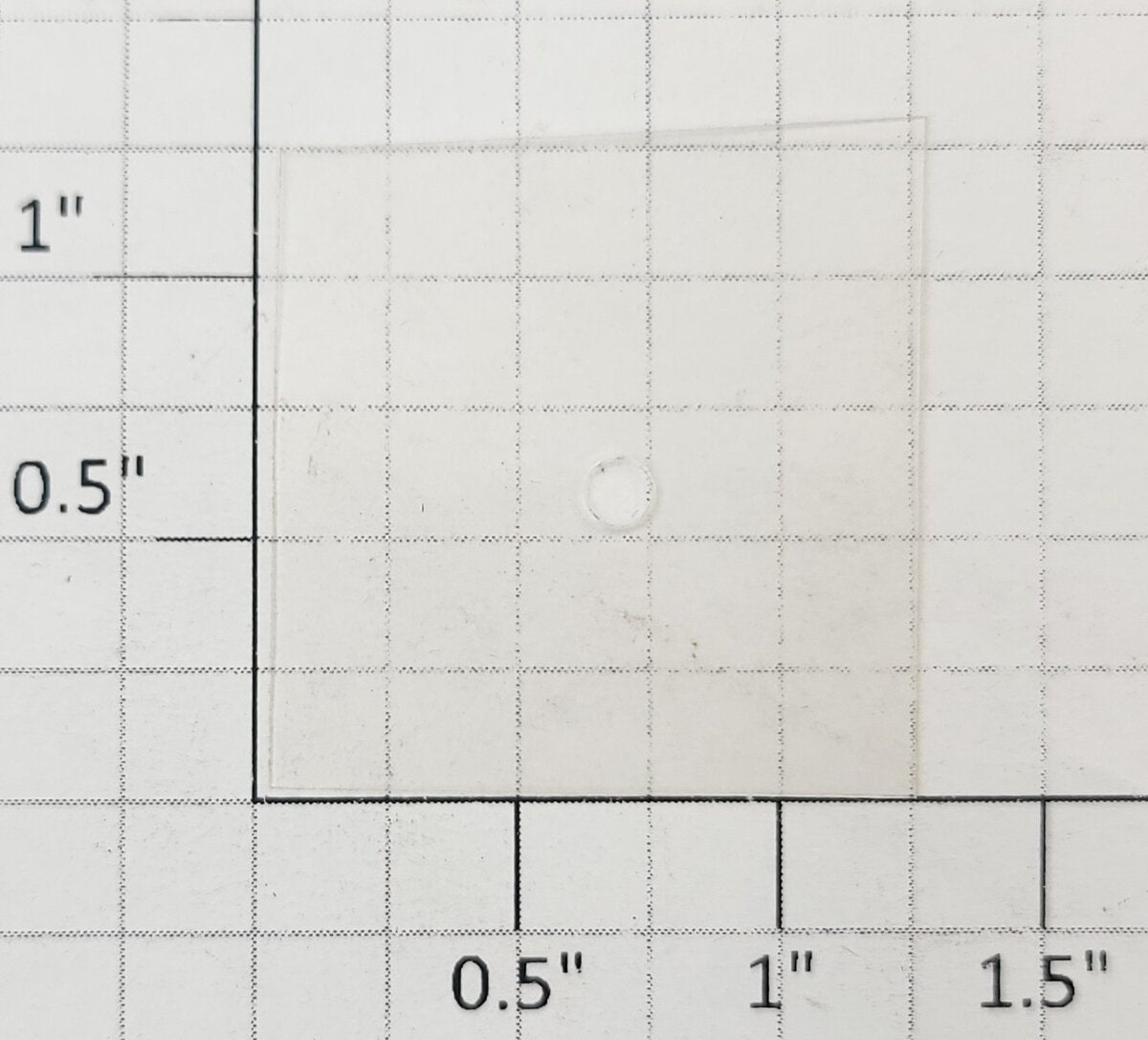 Lionel 636E-7 Frosted Front Side Window