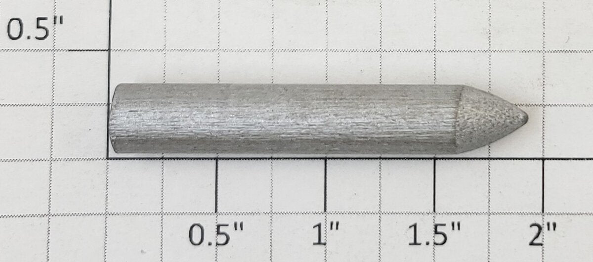 Lionel 6651-110 Silver Wooden Cannon Shell Missile
