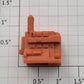 Lionel 6817-17 Orange Scraper Tractor Front Motor Cover
