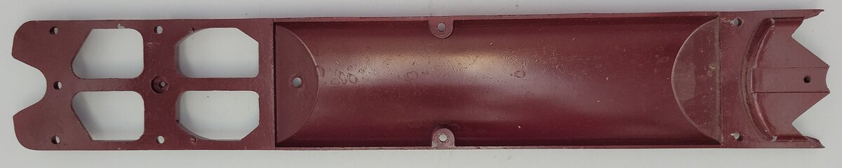 Lionel 754-43 O Gauge Maroon Streamliner Observation Car Frame