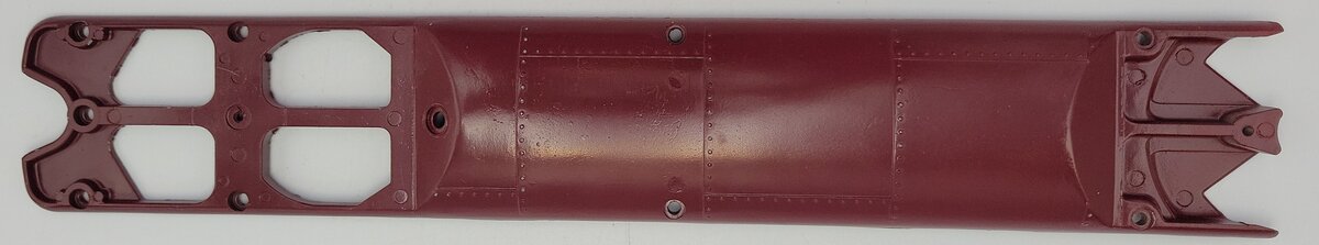 Lionel 754-43 O Gauge Maroon Streamliner Observation Car Frame