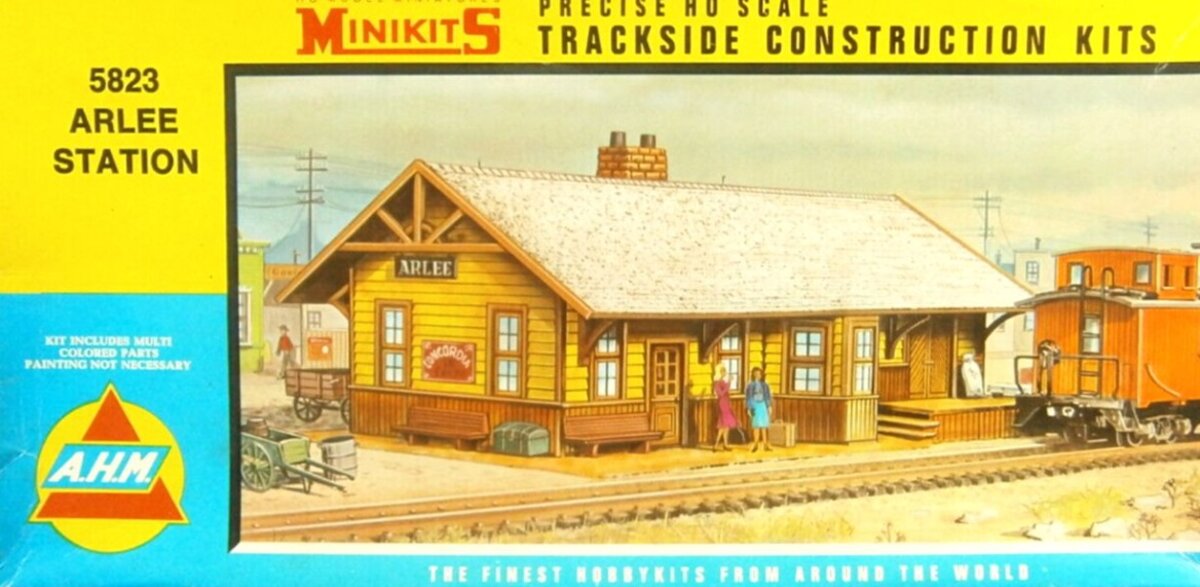 AHM 5823 AHO Scale Minikits Arlee Station Building Kit