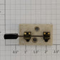 Leviton 9916 O Gauge Vintage SPST Knife Switch with Ceramic Base
