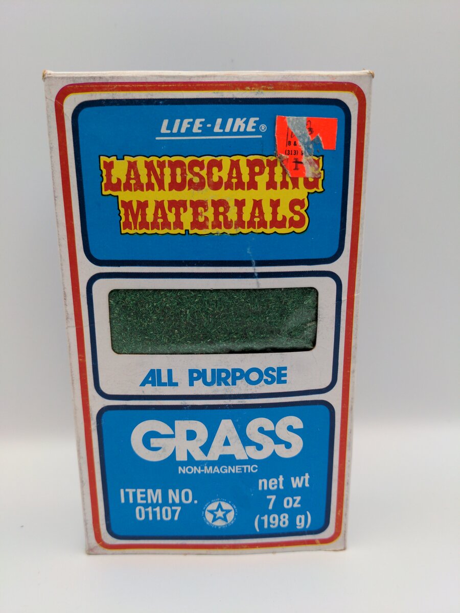 Life Like 1107 Grass All-Purpose Landscaping Material Non Magnetic 7 Oz.