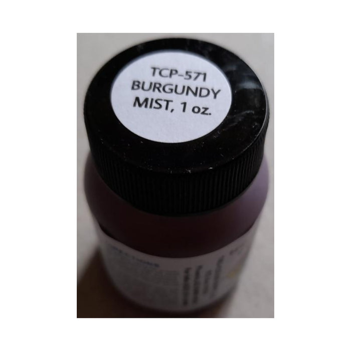 Tru-Color TCP-571 Burgundy Mist Automotive High Gloss Acrylic Paint - 1 oz.