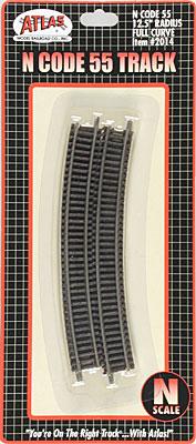 Atlas 2014 N Code 55 Nickel Silver 12-1/2