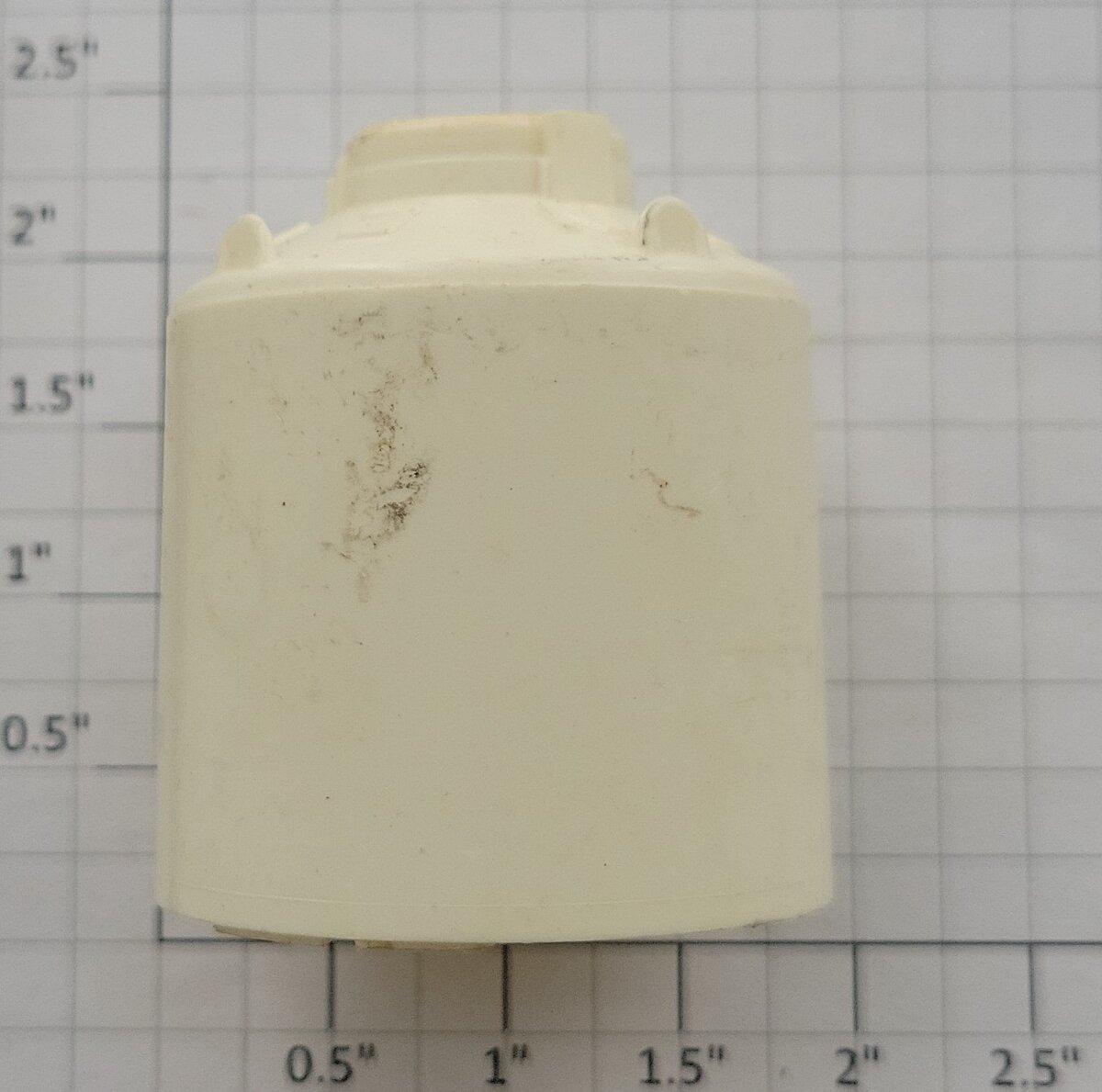 Lionel 6112-8 O Gauge White Canister, No Lettering