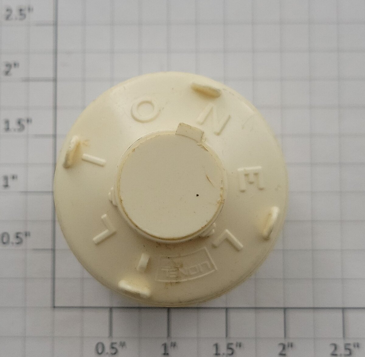 Lionel 6112-8 O Gauge White Canister, No Lettering