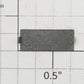 Lionel 653-6 #653 Number Plate with tabs