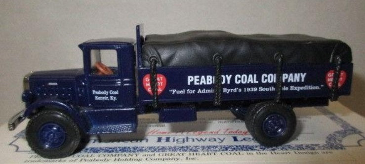 AHL L01043 1:64 Scale Peabody Coal Company Truck Mack Model BM American Higway