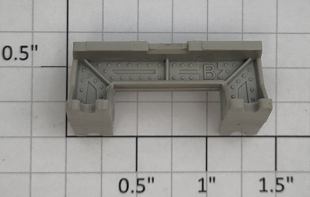 Lionel 0110-B Gray HO Scale Trestle "B" Pier