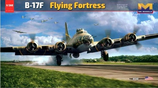HK Models 01E029 1:32 B-17F Flying Fortress Military Aircraft Plane Model Kit