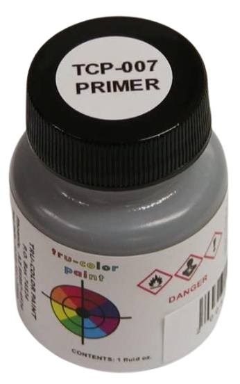 Tru-Color 9007 Dark Primer 3D Railroad Color Acrylic Paint - 1 oz. Bottle