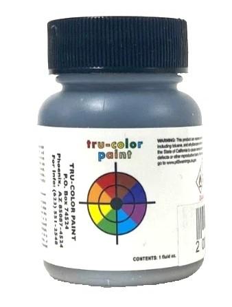 Tru-Color TCP-9025 UP Harbor Mist Gray 3D RR Color Acrylic Paint - 1 oz. Bottle