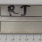 Lionel 655 O Unfinished Boxcar/Cattle Car Roof, Dimensions; 6.25" L x 2" W