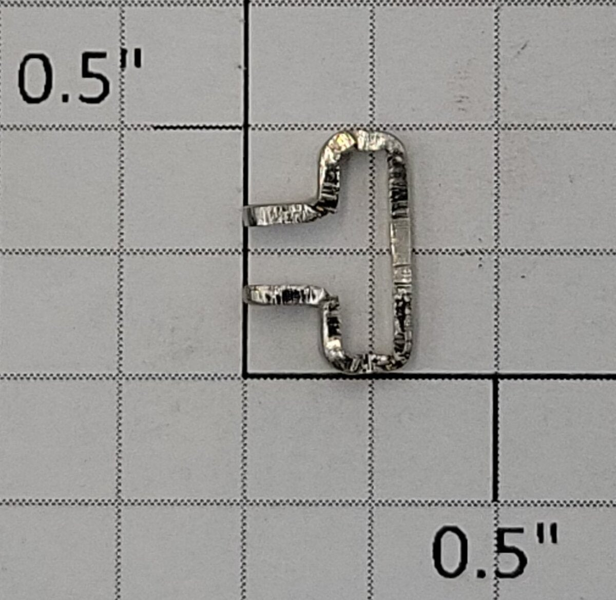 Lionel 214-13 Nickel Boxcar Door Handle