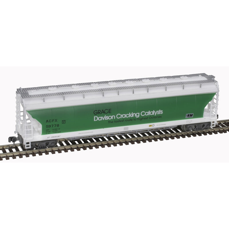 Atlas 50006076 N Grace Davison Pressureaide Centerflow Covered Hopper #59771