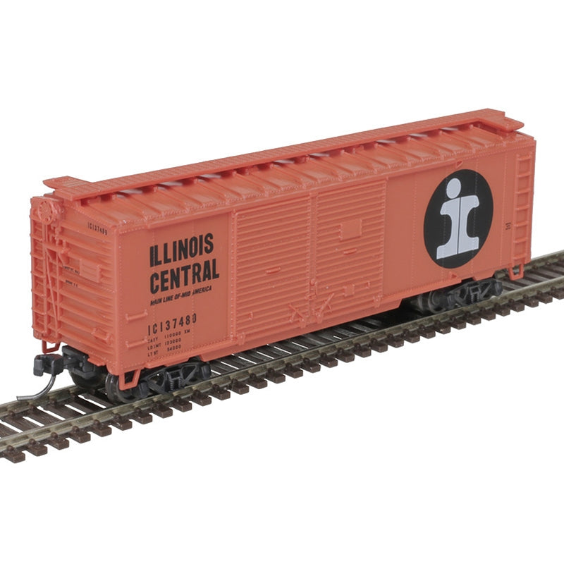 Atlas 50006197 N Illinois Central 40' Double-Door Boxcar #137162