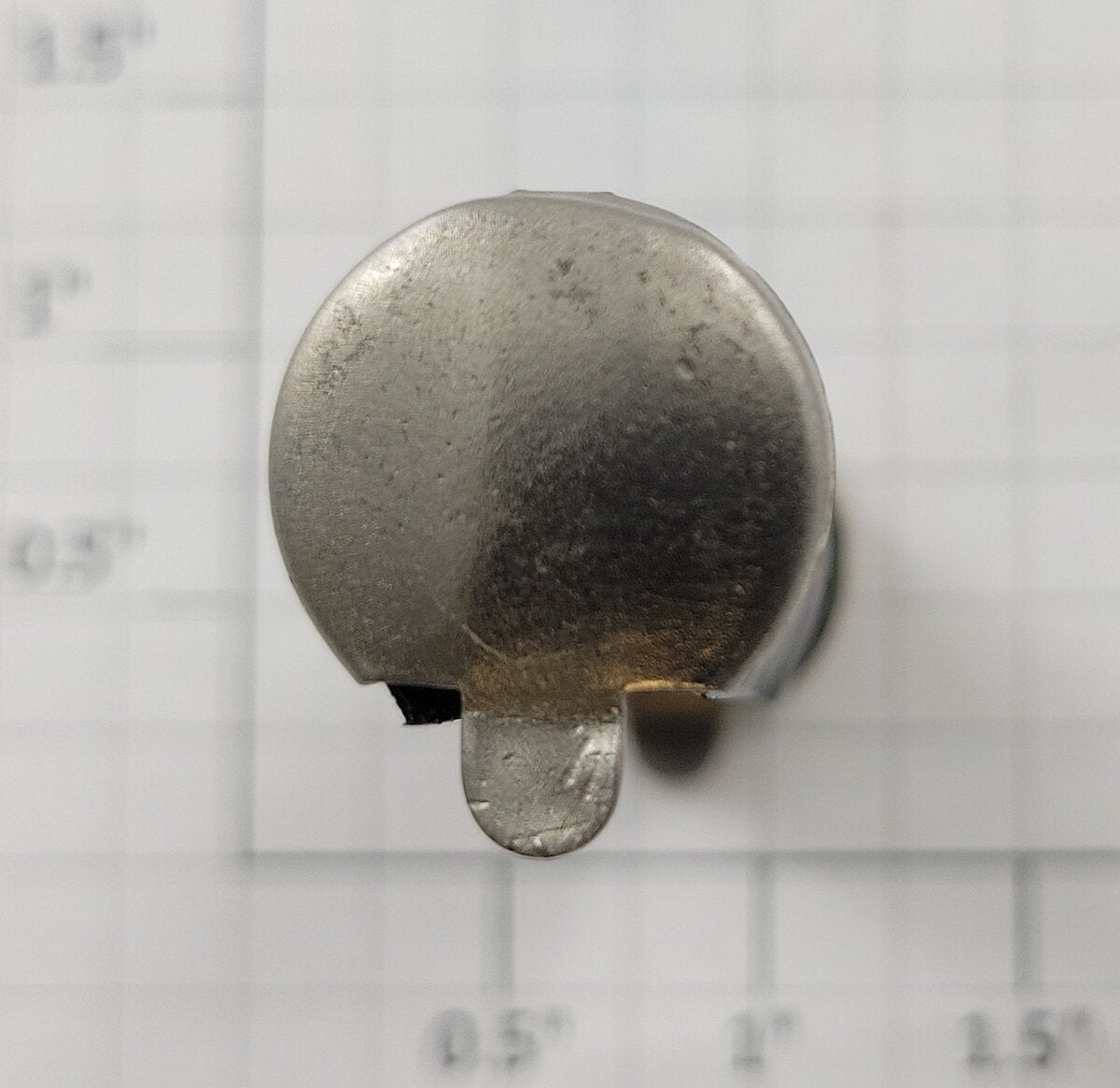 Lionel 418-32 Air Tank Nickel Ends