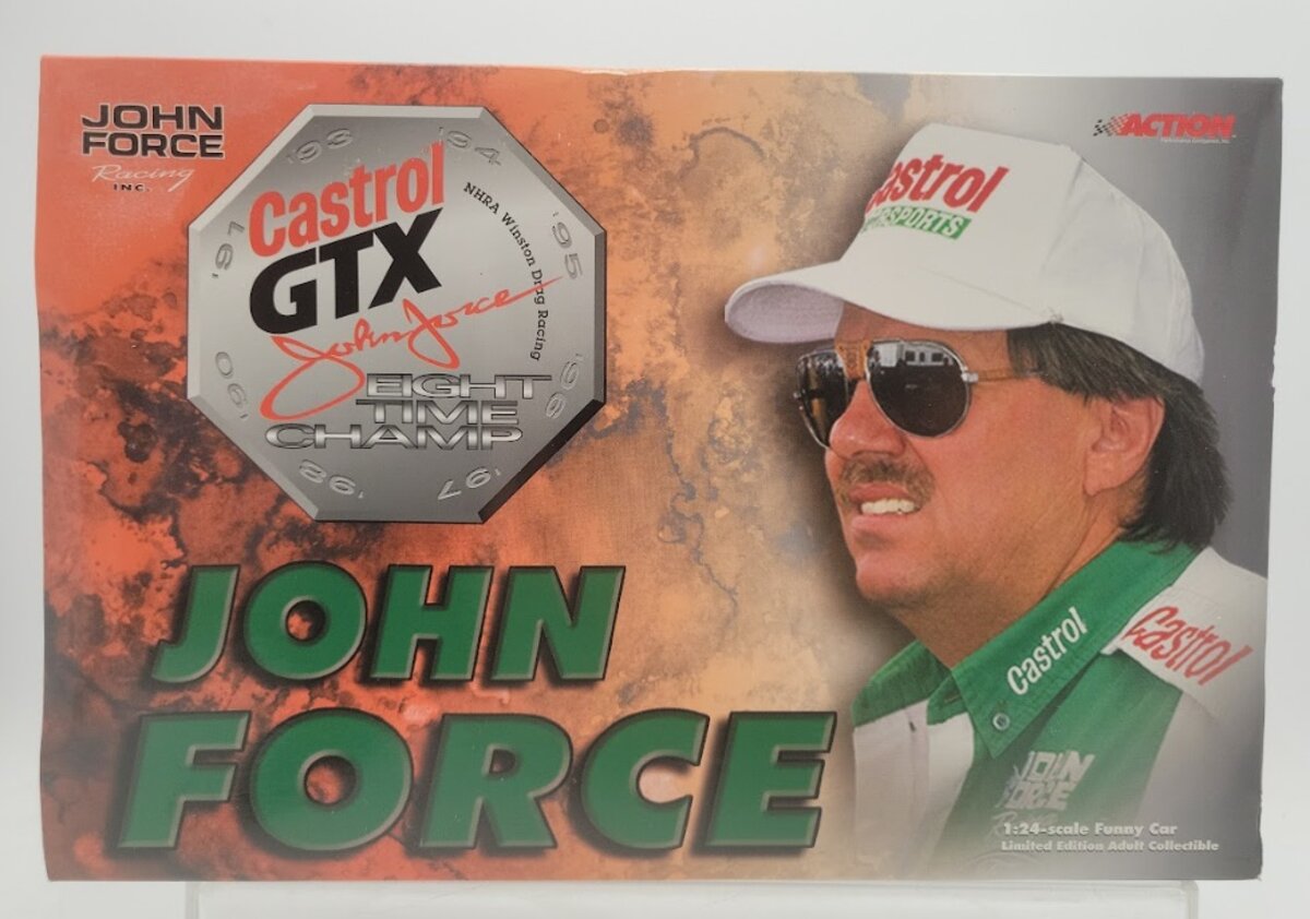 Action W249929254-1 1:24 Scale John Force '99 Mustang Castrol GTX Body Funny Car