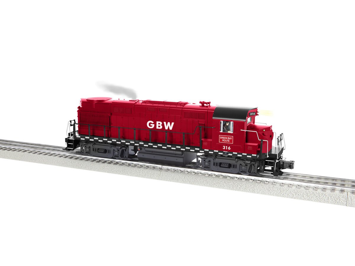 Lionel 2233351 O Gauge Green Bay and Western RS-27 Diesel Engine #316 w LEGACY LN/Box
