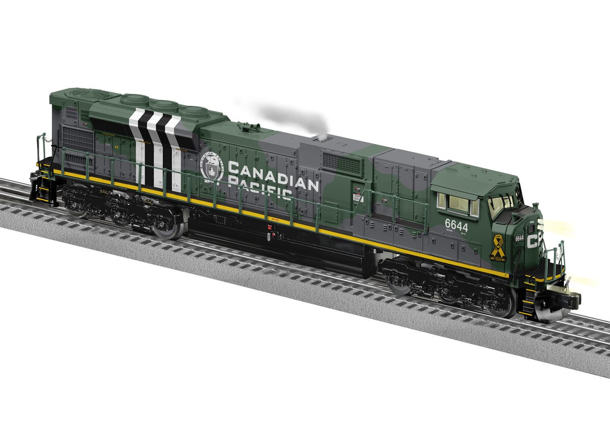 Lionel 2233641 O BTO CP Veterans SD90MAC Diesel Locomotive #6644