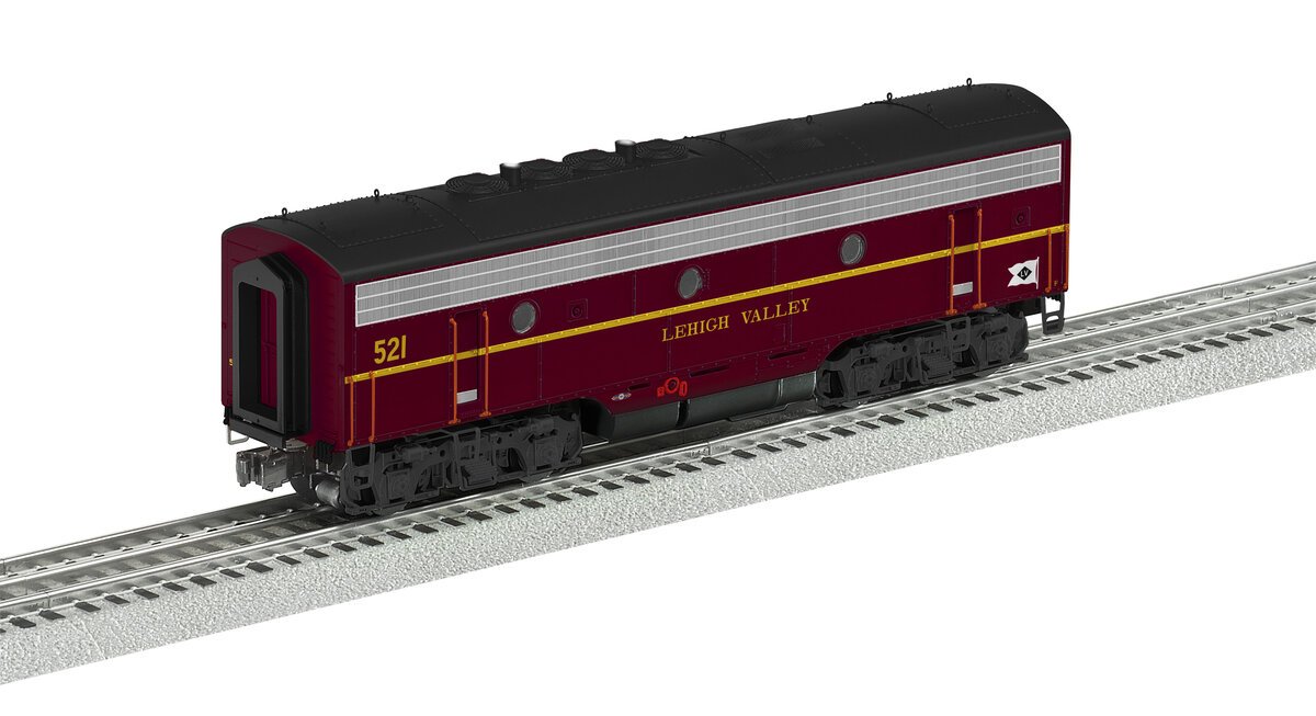 Lionel 2233829 O LV Non-Powered Superbass F7B Diesel Locomotive #521 w Legacy
