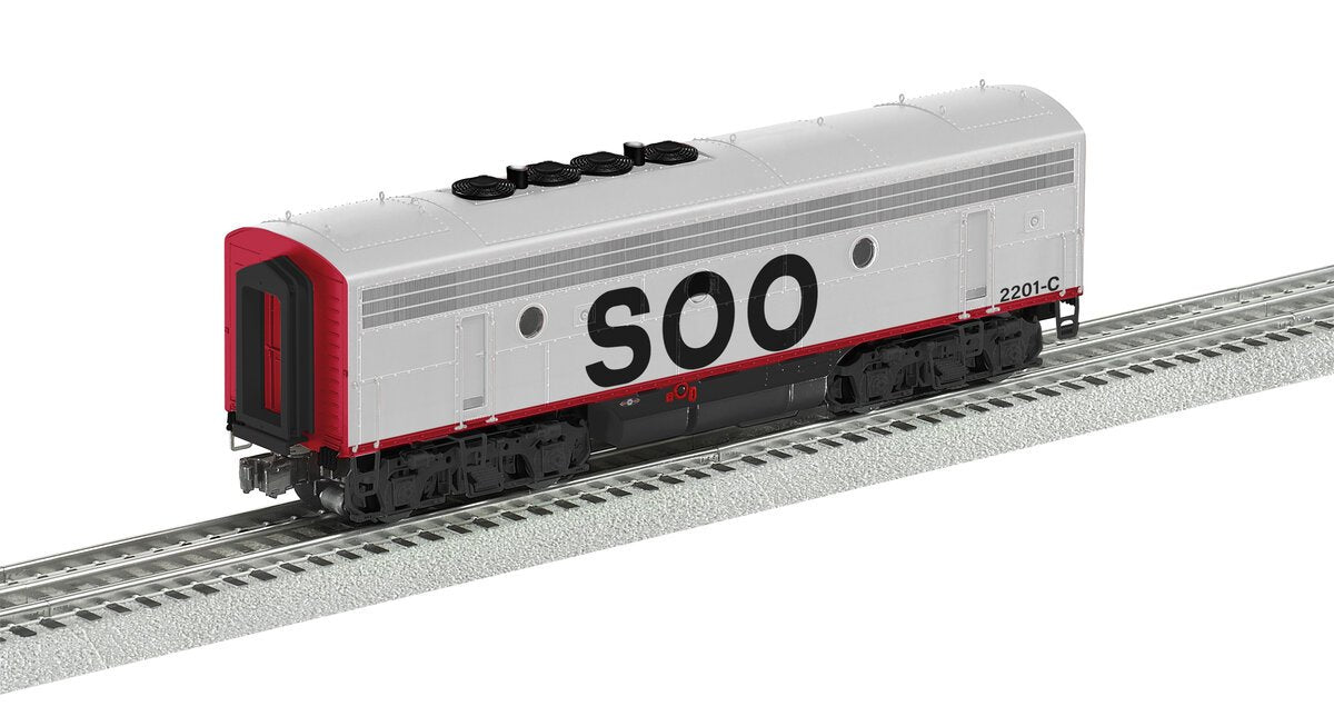 Lionel 2233838 BTO Soo Line LEGACY Powered F7B Diesel Locomotive #2201C LN/Box