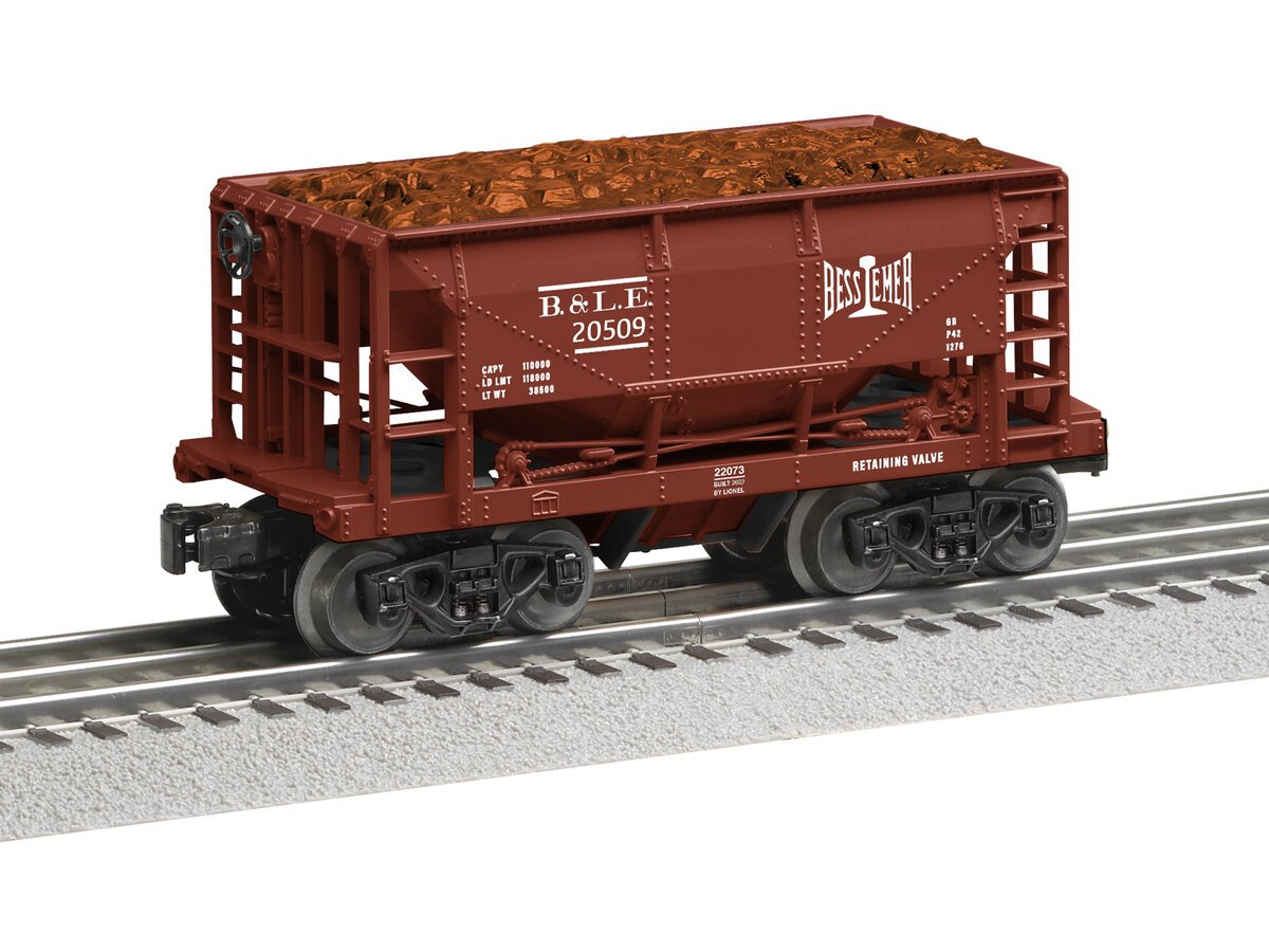 Lionel 2222070 O Bessemer & Lake Erie Legacy Diesel Ore Train Set