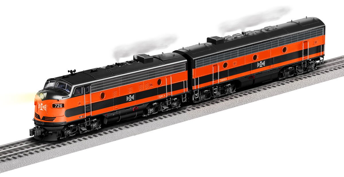 Lionel 2222070 O Bessemer & Lake Erie Legacy Diesel Ore Train Set