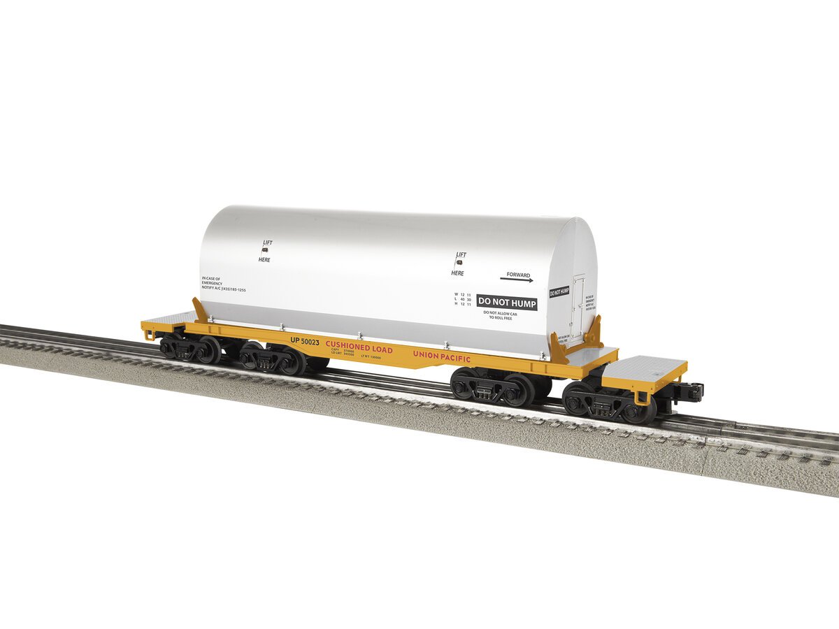 Lionel 2226440 O Union Pacific Rocket Booster Flatcar without Rocket (Pack of 5)