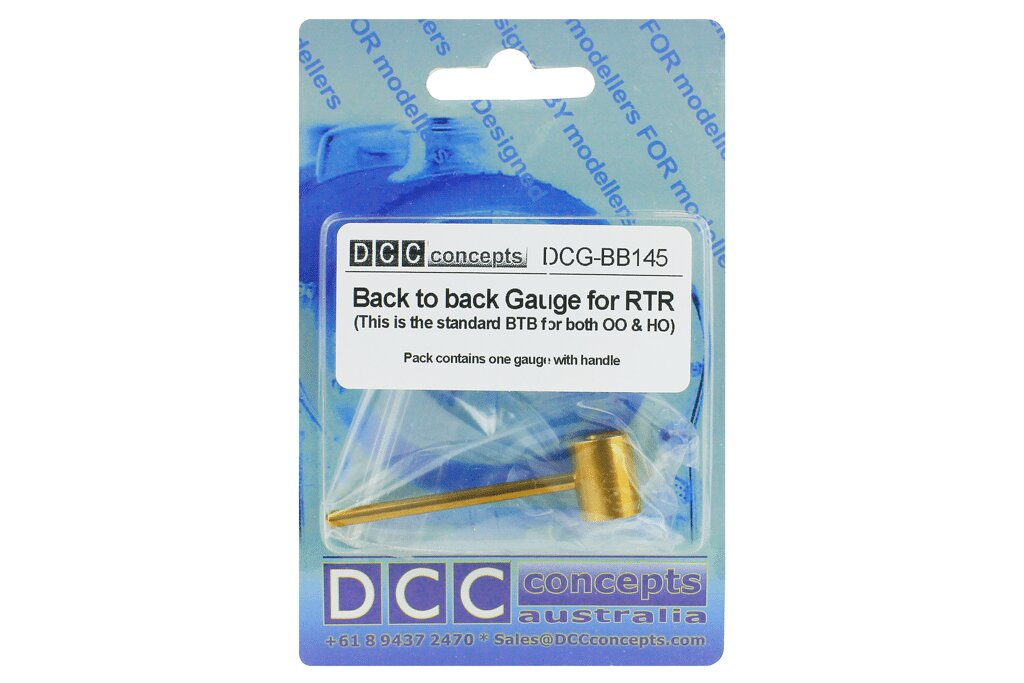 DCC Concepts DCG-BB145 OO/HO 14.5mm Standard Back to Back Guage