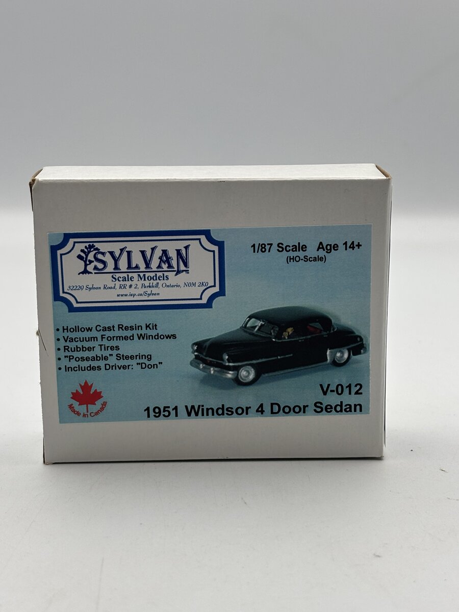 Sylvan Scale Models V-012 HO 1951 Windsor 4-Door Sedan Kit