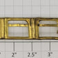 American Flyer 3176-2 O Gauge Prewar Brass Pullman Car Window Frame Insert
