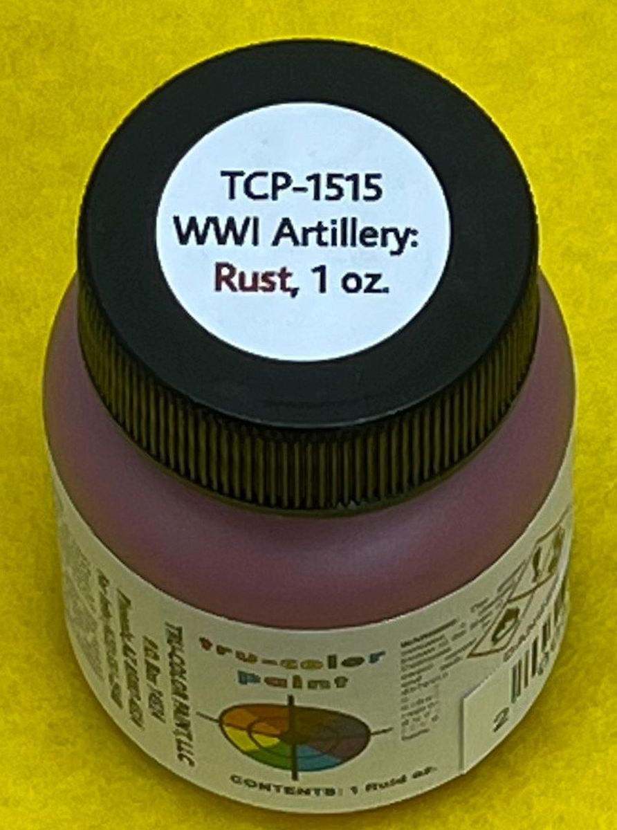 Tru-Color 1515 Rust Artillery Military Armament Acrylic Paint - 1 oz. Bottle