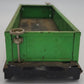 Lionel 812 Prewar Light Green Tinplate Gondola with Frame and Brakes