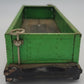 Lionel 812 Prewar Light Green Tinplate Gondola with Frame and Brakes