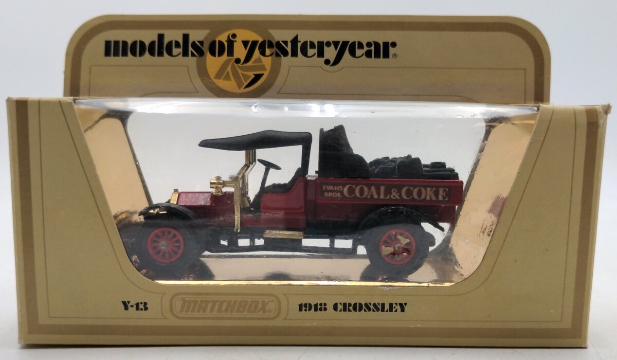 Matchbox Models of Yesteryear Y-13 1:43 1918 Crossley Car