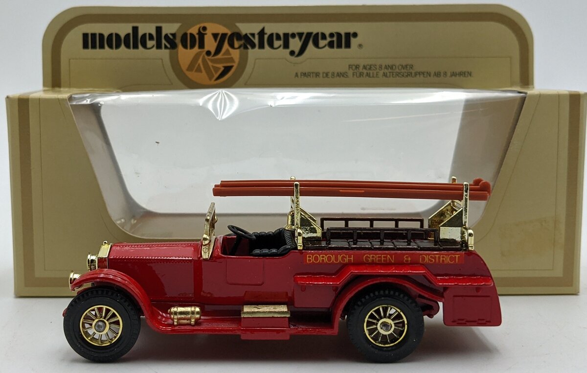 Matchbox  Y-6 48:1 Models of Yesteryear 1920 Rolls Royce Fire Engine Fire Truck