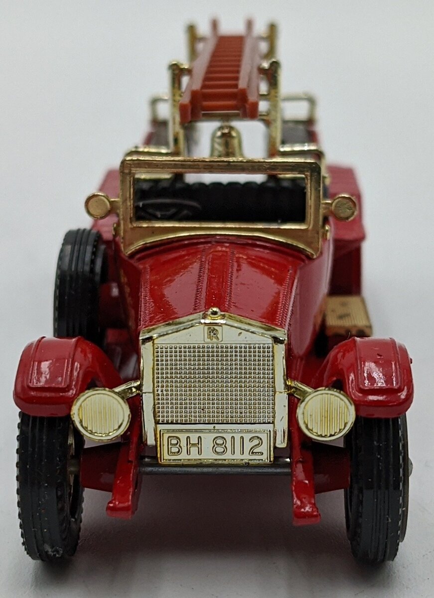 Matchbox  Y-6 48:1 Models of Yesteryear 1920 Rolls Royce Fire Engine Fire Truck