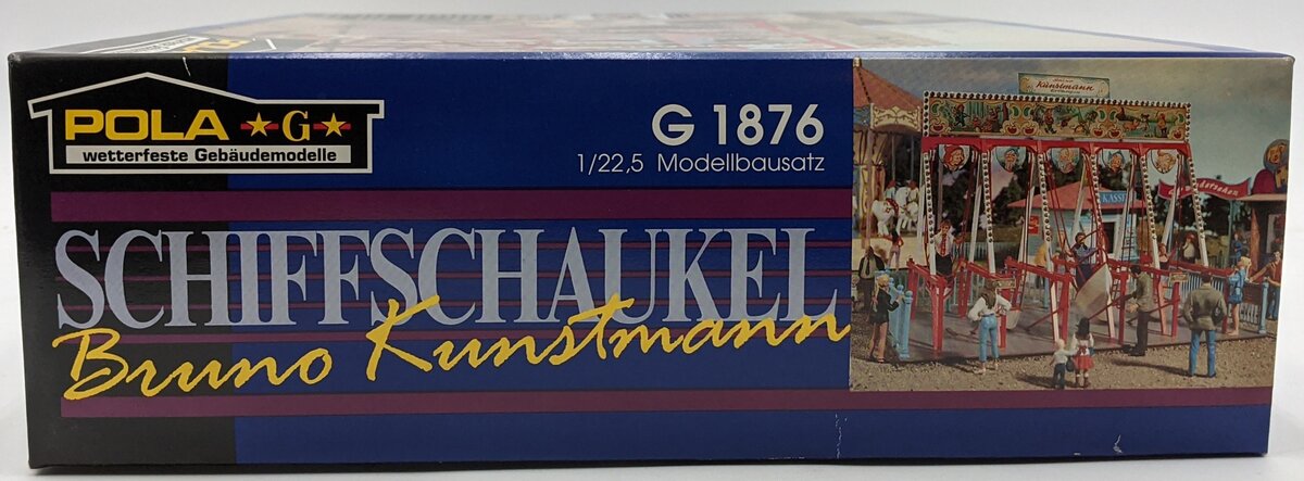Pola 1876 G Very Rare Carnival Circus Swing Boats Ride Kit