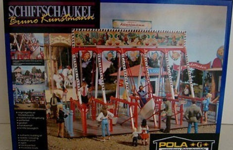 Pola 1876 G Very Rare Carnival Circus Swing Boats Ride Kit