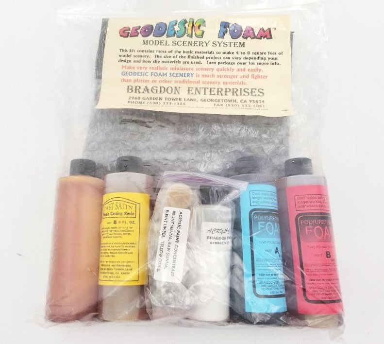 Bragdon Enterprises FF-97A Geodesic Foam Model Scenery System Kit