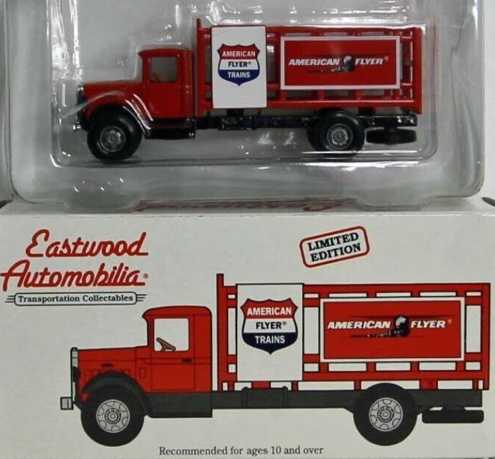 Eastwood Automobilia S American Flyer Trains Delivery Truck Limited Edition LN/Box