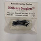 McHenry Couplers MCH 53 HO Scale KS Series Wheel Passenger Trucks (2 Pairs)