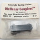 McHenry Couplers MC 52 HO 4 Wheel Passenger Trucks Fits Most Rivarossi & IHC